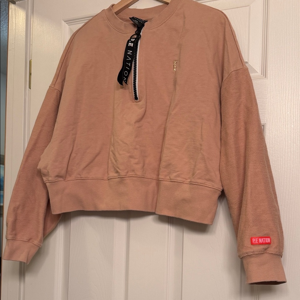 P.E Nation Women's Tan Sweatshirt